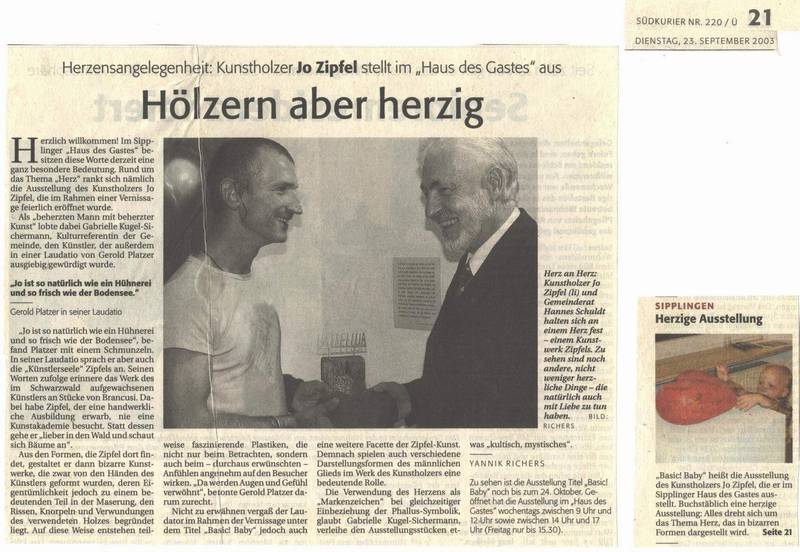 Zeitungsbericht
